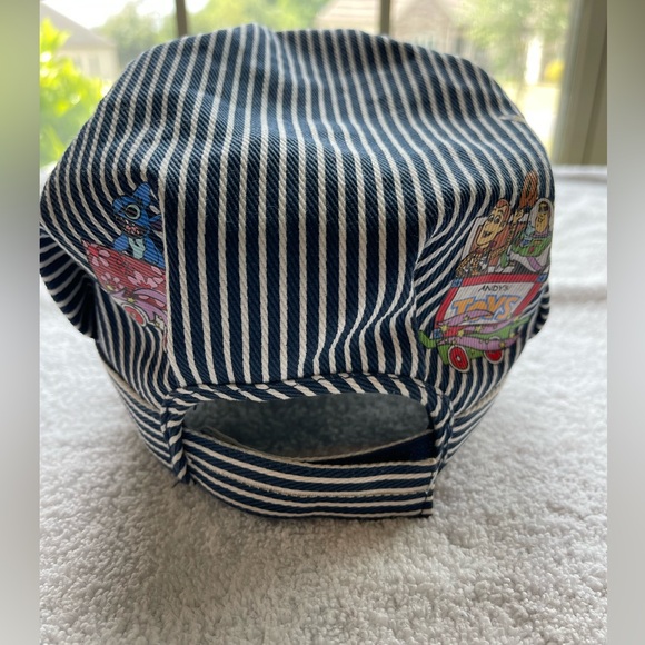 Walt Disney World /  Railroad Train Hat / Toddler
Size Pixar Disney Blue Stripe - Picture 3 of 7